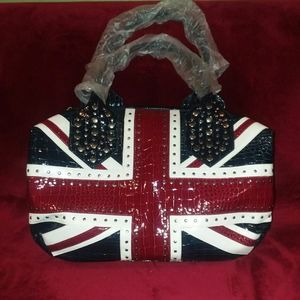 "Twiggy London" tote purse "NWOT"